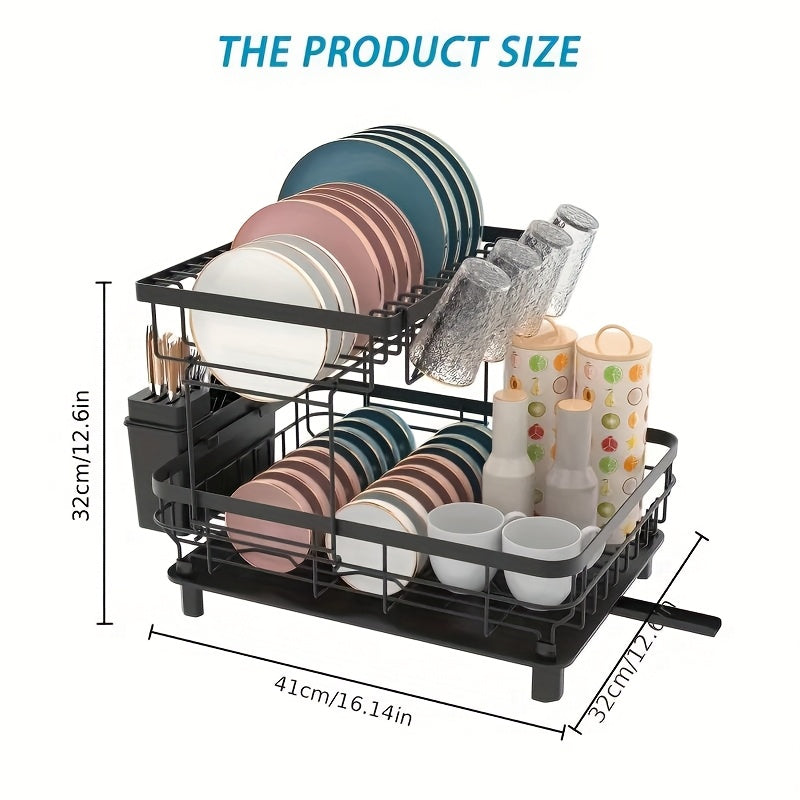 Storage Rack, Dishes, Bowls And Plates, Drain Rack, Household Multi-Functional Chopping Board Cover, Chopsticks And Spoon Box, Cabinet For Placing Bowls, Kitchen Rack, Storage Rack, Bowl And Plate Rack