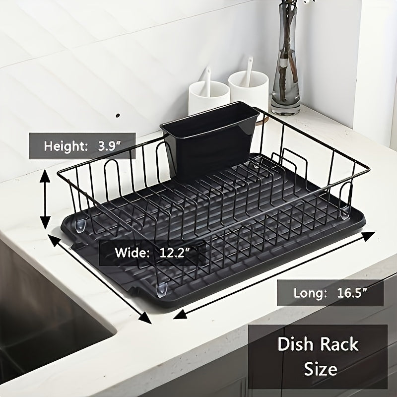 [Rust Resistant] Tableware Drain Rack | 1 Set | Stainless Steel | Rust Resistant | Kitchen And RV |  |  |