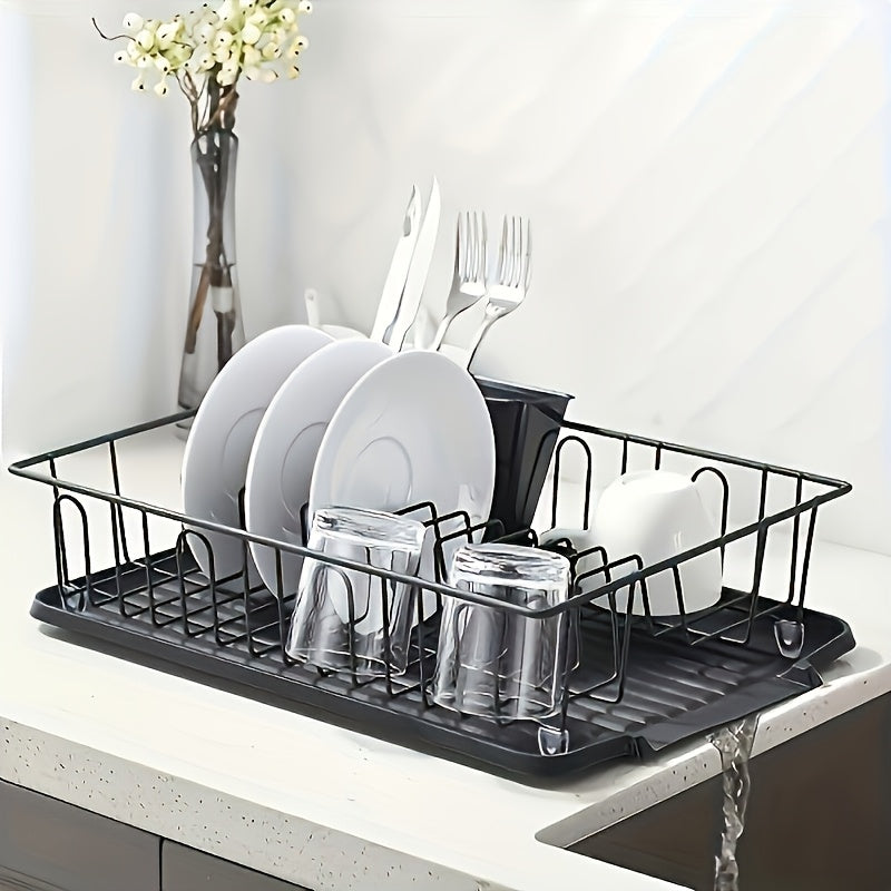 [Rust Resistant] Tableware Drain Rack | 1 Set | Stainless Steel | Rust Resistant | Kitchen And RV |  |  |